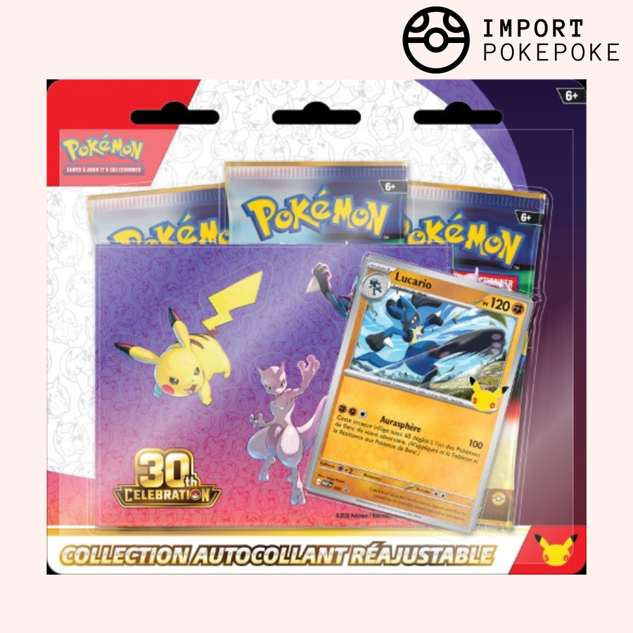 Tripack Collection Autocollant – 30e Anniversaire